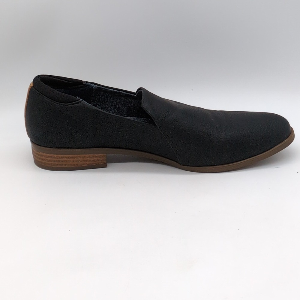 Dr. Scholl's Shoes Womens Rate Black 8.5 Faux Leather Loafer Walking Comfort - Picture 7 of 11
